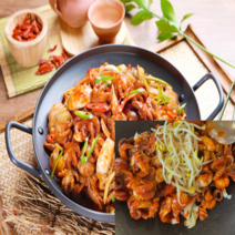 양념 매콤 쭈꾸미 오돌뼈 숯불 무뼈 닭발 곱창볶음 양념막창구이 포천이동 왕 구이, 양념 매콤 쭈꾸미 300g