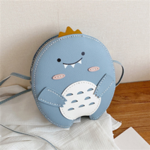 오꿈 가죽가방만들기 키트 DIY 가죽공예 바느질세트, 04 공룡 BLUE, 1