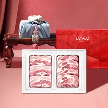 [농협 라이블리] 한돈 추석선물세트 스페셜 6호 (한돈 삼겹살 600g / 목살 600g)