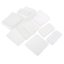 GHSHOP 2x500g 투명 비누 베이스 DIY 수제 비누 재료 비누 만들기 공예, 클리어