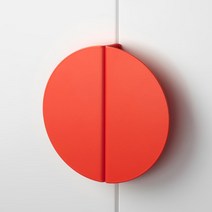 이케아 BEGRIPA 베그리파 손잡이 2p 반원 130mm 문 고리, 오렌지