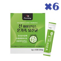 온가족 신바이오틱스 사균체 모유 유래 가세리 22종 유산균, 6박스