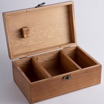 구매대행 바느질박스 가정용 고급세트 다기능 고급 수납가방 결혼 혼수 원목, 04.우드 케이스(빈 케이스 별도 부품 제외)
