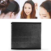 머리고정 찍찍이 옆머리 잔머리 헤어 페드 5P