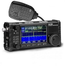 XIEGU X6100 50MHz HF 트랜시버 모드 휴대용 SDR 단파 내장 자동 안테나 튜너, 한개옵션0