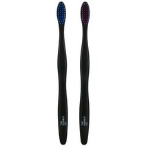 험블 브러쉬 친환경 스웨덴 대나무 칫솔 Humble Brush Toothbrush 2팩, blue purple