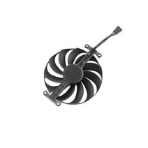 ASUS Radeon 그래픽 카드 냉각 팬용 GPU 팬 7PIN T129215SU 6800XT RX 6950XT 6900XT 6800 6700 XT TUF OC, 01 4Pin, 1개