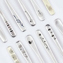 한일스텐레스 국산 10인 수저 세트 모음 집들이 선물, 숟가락 10p + 젓가락 10p, 06. 리본 10인
