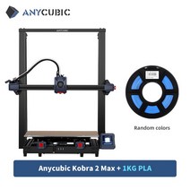 블루투스프린터 열전사 스티커 휴대용 라벨프린터 최신 ANYCUBIC KOBRA 2 Max 3d 속도 500mms 인쇄 크기 500x420x420mm DIY FDM 압출기 전문 자동, 2.K2M With 1kg PLA