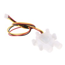 GHSHOP DC 4.5-18V 물 흐름 홀 센서 유량계 커피 메이커 물 디스펜서, 유형 2, 화이트