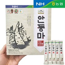 북안동농협 마가루 간편 스틱형 1박스 250g 마분말 참마 선식 국내산