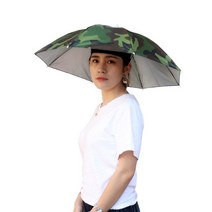 전기킥보드 휴대용 비 우산 모자 육군 녹색 Foldable 야외 Pesca 태양 그늘 방수 캠핑 낚시 쓰고 있죠 비치, 10 Camouflage