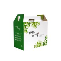 자체제작 한약박스 자연이주는선물 중 50장, 1개
