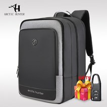 백팩 ARCTIC HUNTER 남성용 여행 백팩 다기능 컴퓨터 백팩 방수 가방 남성용 대용량 백팩 Mochila