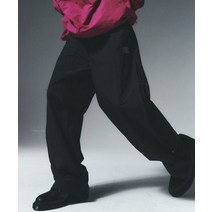 TRAVEL 워크샵 사이드 스냅 팬츠 블랙 WORKSHOP SIDE SNAP PANTS BLACK 142351