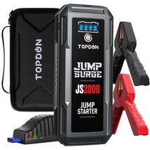 자동차방전시동 점프스타터 배터리재생기 밧데리재생기 topdon 16000mah car, 2000a js2000, 씨엔