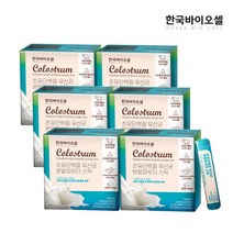 한국바이오셀 초유단백질 유산균 분말파우더 스틱, 30포, 6개