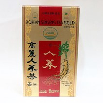 (주)케이지앤에프 KGNF 고려 인삼차 골드 50포 100포 GINSENG TEA 건강기능식품