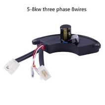 발전기 컨투롤러 비상전기 태양광 솔라 3kw 5kw 8kw 공업용R 가솔린 발전기 자동 전압 조정기 제어 안정기, 5KW 3phase 8wires