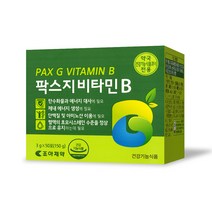 비타민B 비타민B1 비타민B2 에너지 생성 영양제, 조아제약 팍스지 비타민B 50포