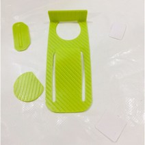 펫도어 방묘문 견문 출입 구멍 고양이 문 안전 도어 스톱 스토퍼 블록 웨지 홈 오피스 리어 리테이너 개 게, 초록