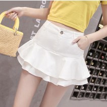 레트로 데님 반바지 스커트 여성 여름 2020 Streetwear 숙녀 짧은 치마 캐주얼 올 매치 탄성 볼 가운 Saia