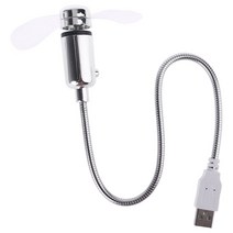 데스크탑 PC 컴퓨터 노트북 노트북 태블릿을위한 미니 모바일 USB 전원 냉각 팬 유연한 거위 목 공기 송풍기, 01 WHITE