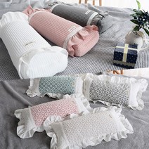 목편한 메밀경추베개 원형베개 모음(메밀속포함), 핑크, 솔리드