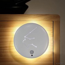 별자리 센서등 조명등 거실등 취침등 수유등 스탠드, 별자리 센서무드등-건전지형