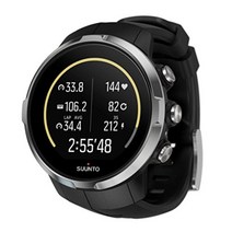 순토 (SUUNTO) 손목시계 스파르탄 스포츠 워치 10기압 방수 GPS 속도 거리 고도 계측 (일본정품), 블랙