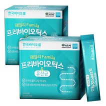 삼성제약 패밀리 프리바이오틱스 유산균 30p, 60g, 2개