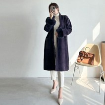 러블리감성 / 나언 라쿤 롱 가디건