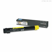 렉스마크 C950de 정품토너 노랑 22000매(C950X2YG), 1개
