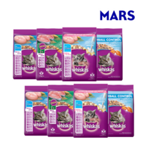 위스카스 건사료 2팩 모음, 상세설명 참조, 주니어오션피쉬와우유 1.1KG 2팩
