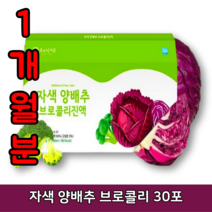 자색 양배추 브로콜리 즙 진액 착즙 추출액 위에좋은 적양배추 소화잘되는 건강즙