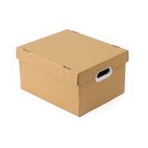 손잡이 크라프트 종이박스(35.5x29.5cm) 종이수납박스, 상세 참조, 상세 참조