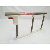 침대 안전 가드 낙상 방지 난간 노인 높은 보호 가드 낙상 옆, 지, ABS 액세서리 3단 샴페인색 거치대 없음