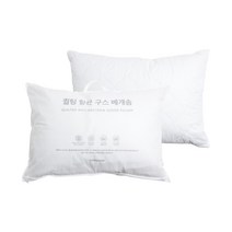 [까사미아] 퀄팅 항균구스 베개솜 50＊70 2P, 베개솜 2P, 2개
