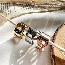[신상 Color 추가] 꼬임 체인 포레버 커플링 학생 우정 써지컬 스틸 볼드 매듭 엄지 검지 오픈 반지