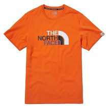 노스페이스화이트라벨 남녀공용 뉴트로 반팔 라운드티 NT7UL20K_ORG