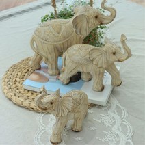 태국음식점 꾸미기 코끼리 장식 개업선물 캠핑카 햄버거가게 사무실 작은방, 중