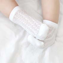 [메르베] 물결 송송 아기양말_여름용