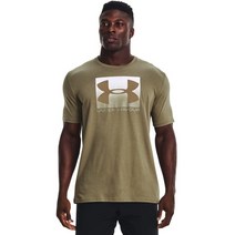 Under Armour 남성용 박스형 스포츠 스타일 반소매 티셔츠