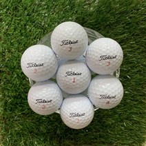 타이틀리스트 로스트볼 A/A+ 50알 비재생로스트볼, 타이틀 2pc A/A+ 40알