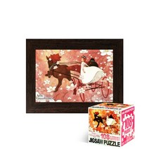 퍼즐피플 빨강머리앤 108피스 직소퍼즐 모음, 미니큐브 꿈속에서 108P 액자포함(108피스자체제작월넛), 108p