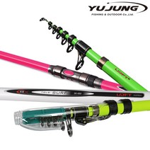유정낚시 원투낚시대 유정비어 30-450 국민 원투대, 형광핑크