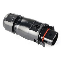 태양광 PV 커넥터 플러그 방수 IP68 4000V 시스템 패널 병렬 보호 키트 LY01-Male 1 세트, 01 Black