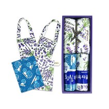 황실타올 특허받은 인견때타올 공주세트, D.라벤더등밀이1p+라벤더눈밤사각2p