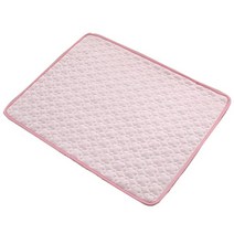 개냉각 매트 여름 패드 고양이 담요 아이스 빨 소파 침대 애완 동물, 03 pink_02 S-50x40cm