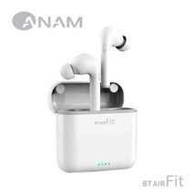 [RA†]아남 완전무선이어폰 BT-AIR FIT 통화 음악 5.0 IPX4 가성비 고감도 디자인 고음질 고급 블르투스 루투스▨_ea, 벫▤선택없음, ε본상품ε